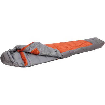 Lite 500 Sleeping Bag 800 Goose Down 3 Season-Terra Cotta-Large-Left