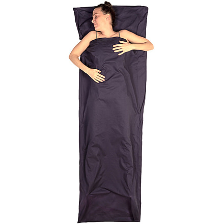 Exped Sleepwell Org Cotton Liners, Navy, One Size, 7640445453936