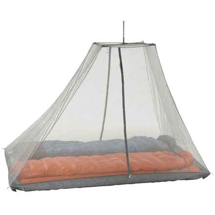 Travel Wedge II Plus Mosquito Net-Grey