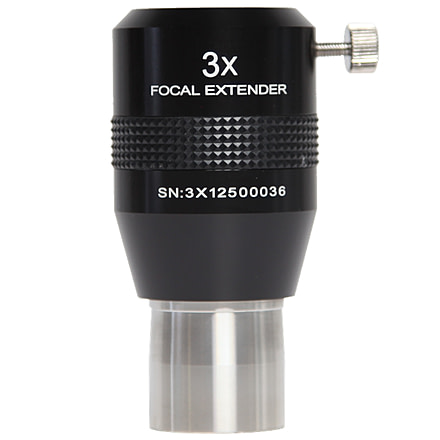 Explore Scientific 3x Focal Extender,1.25in Barrel FE03-125