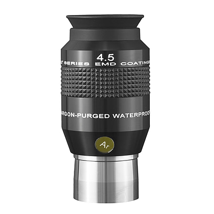 Explore Scientific 4.5 mm 52 Degrees Series Waterproof Eyepiece, Black w/ white lettering, ES logo, EPWP5245-01