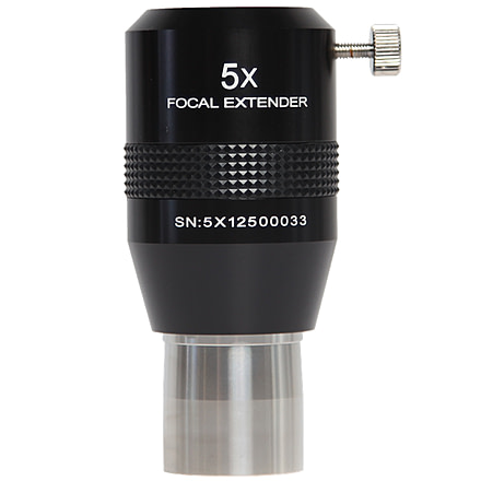 Explore Scientific 5x Focal Extender,1.25in Barrel FE05-125