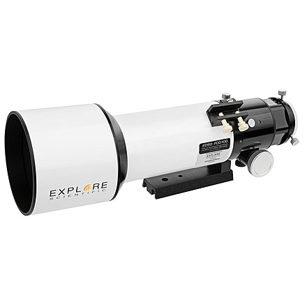 Explore Scientific ED80 Classic White Air Spaced Triplet,480mm Focal Length,2.5in HEX Focuser, FCD100-8006-01