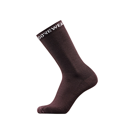 GOREWEAR Essential Merino Socks in Utility Brown 6-7.5 Form fit 4D6FCB05, 100977-BU00-M