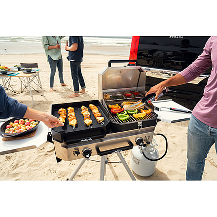 Magma Crossover Double Burner w/ Grill, Griddle, Bundle, Multi, One Size, CO10-113