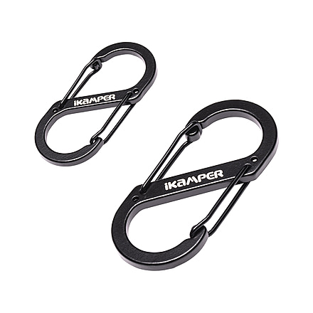 iKamper Dual Carabiner Set 97A2F126, Medium Dual, BC026-002