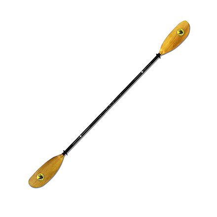 Aquapac Slider Pro 3-Piece Adjustable SUP / Kayak Paddle C0D2500E, 87-94 in, Wood/Yellow, KAYPAD20-WOYL-87-94/IN