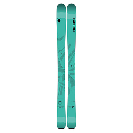Faction Agent 1.0X Skis, Green, 154, FCSKW23-AG1X-ZZ-154-1
