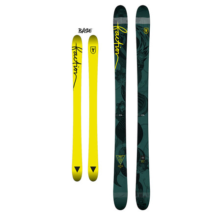 Faction Ambit 17/18 Ski, Green/Yellow, 154, SKI-1718-AMB-154