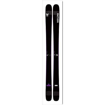Faction La Machine Grom Skis, Black, 138, FCSKW23-LAM0-ZZ-138-1