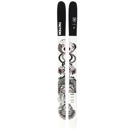 Faction Prodigy 3.0 Collab All-mountain Freeride Skis, 170 cm, FCTN-SKW19-PR30C-FRD-170-P1