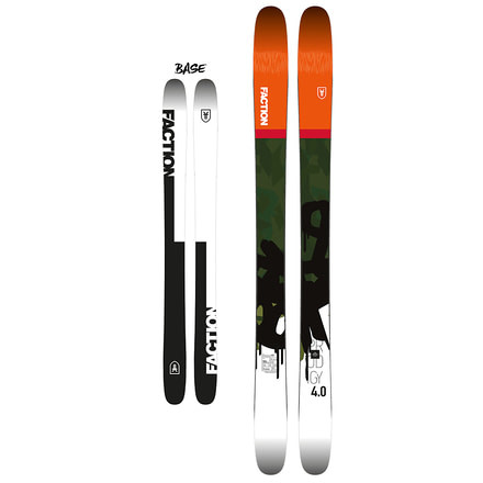 Faction Prodigy 4.0 17/18 Ski, Green/Orange, 175, SKI-1718-PRD40-175