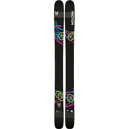 Faction Prodigy 4.0 Skis, Black, 185, FCSKW23-PR4Z-ZZ-185-1