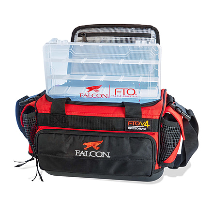 Falcon Rods FTO-V4 Speed Bag, Small, Red, 11.25 in x 7.5 in x 7.25 in, FTO-V4