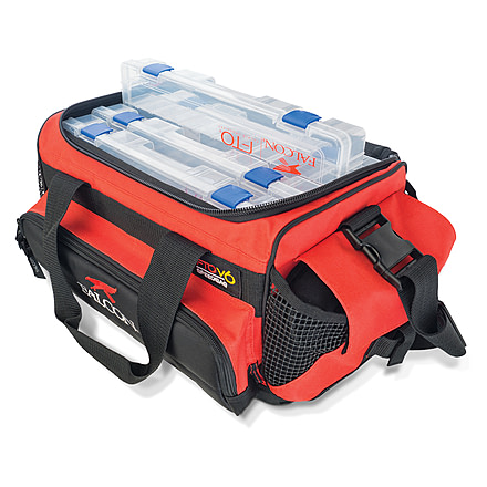 Falcon Rods FTO-V6 Speed Bag, Large, Red, 14 in x 9 in x 9 in, FTO-V6