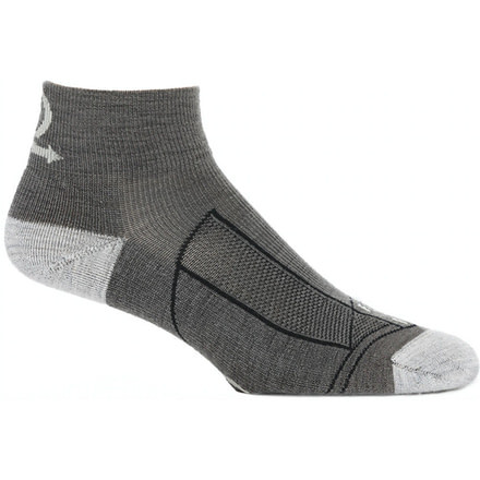 Farm To Feet Greensboro Multisport 1/4 Crew - Men's-Dark Shadow-X-Large