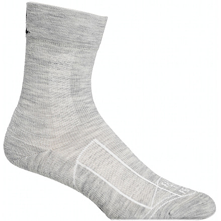 Farm To Feet Greensboro Multisport 3/4 Crew - Womens-Silver Heather-Large