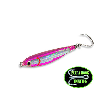 Fat Cow Epoxy Resin Fat Minnow Epoxy Resin Jig 1 OZ Pink, FMRJ28-P