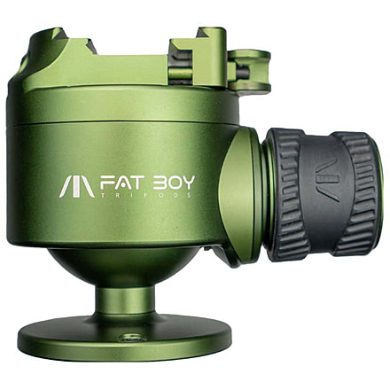 FatBoy Tripods Invert 50 Ball Head, OD Green, 50mm, FBTInvert50