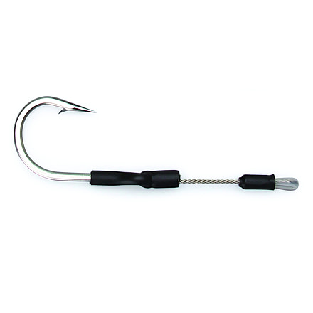 Fathom Hookset SS Cable Single Trolling Lance, 5in, Hook 7/0, HS-FATHSS-07/0