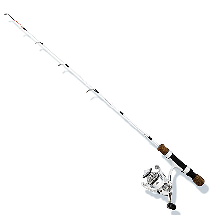 Favorite Fishing White Bird Ice Rod Combo, 30in, Medium, White, WBICE-301M