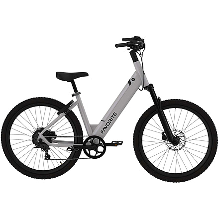 Favorite Hybrid ST Pro E-Bike, White, Medium, 10-50010
