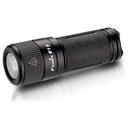 Fenix E15 Flashlight, 450 Lumens, Black E15G2BK