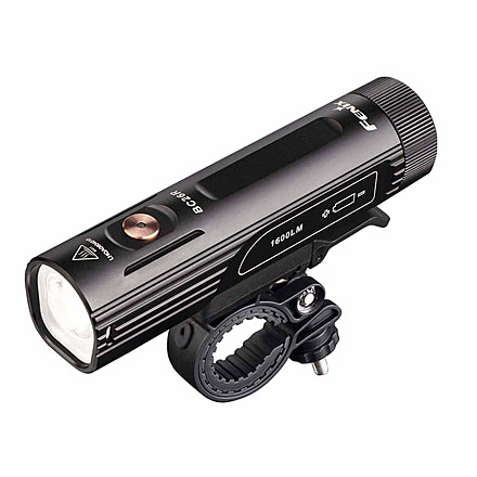 Fenix Lighting BC26R Lithium Ion 1600 Lumens Bike Light, Black, BC26RXBK