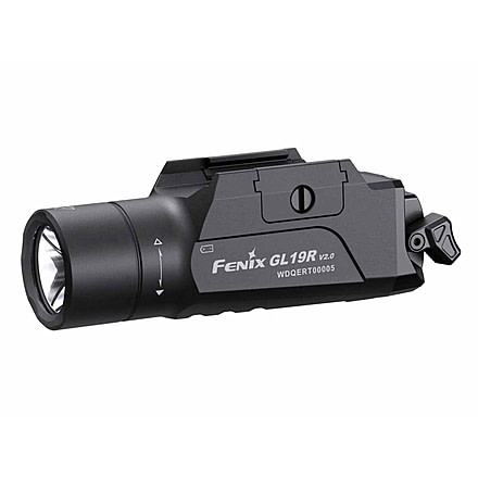 Fenix Lighting GL19R V2.0 Lithium Ion 1200 Lumens Luminus SFT25R LED Flashlight, Black, GL19RV2BK
