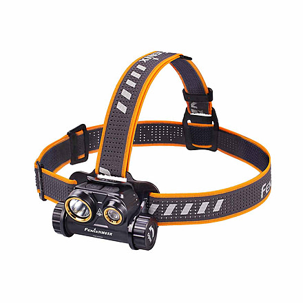 Fenix Lighting HM65R Lithium Ion 1400 Lumens Cree XM-L2 U2 , XP-G2 R5 LED Headlamp, Black, HM65RL2BK