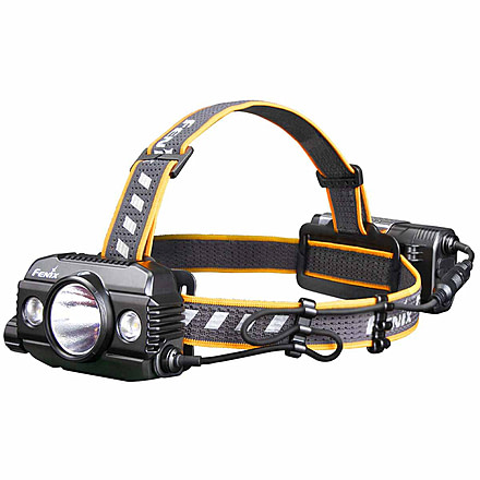 Fenix Lighting HP30R V2.0 Lithium Ion 3000 Lumens XHP50 LED, XP-G3 S4 LED Headlamp, Black, HP30V2BK