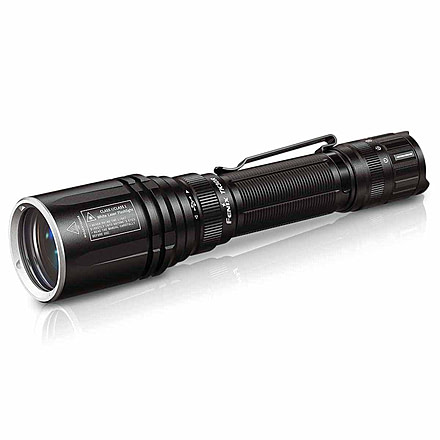 Fenix Lighting TK30R Lithium Ion 500 Lumens Laser Module Flashlight, Black, TK30RLSBK