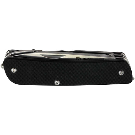 RUIKE M41 Multifunction Knife, 2.79in, 12C27 Stainless Steel, Clip Point, Plain Blade, G10 Handle, Black, M41-B
