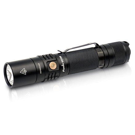 Fenix UC35 Version 2.0 Rechargeable Flashlight, 1000 Lumens, Black UC35V2BK