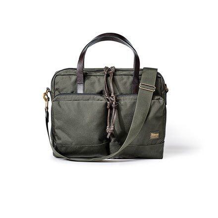 Filson Dryden Briefcase, Otter Green, One Size, 20049878-OG-OS