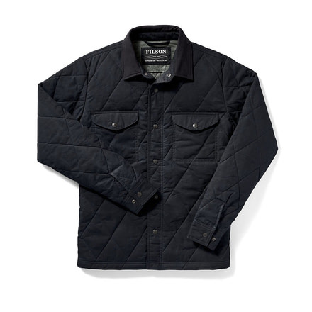 Filson Hyder Quilted Jac-Shirt - Men's, Filson Hyder Quilted Jac-Shirt, Faded Navy, Large, 20019390-Faded Navy-L