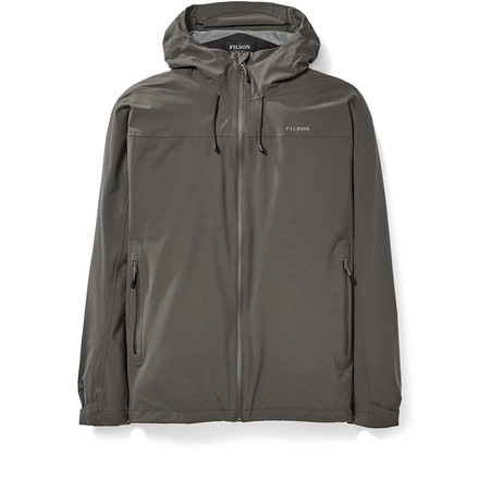 Filson Swiftwater Rain Shell Mens, Magnum Black, Large, 20052629-MAGNUM BLACK-L