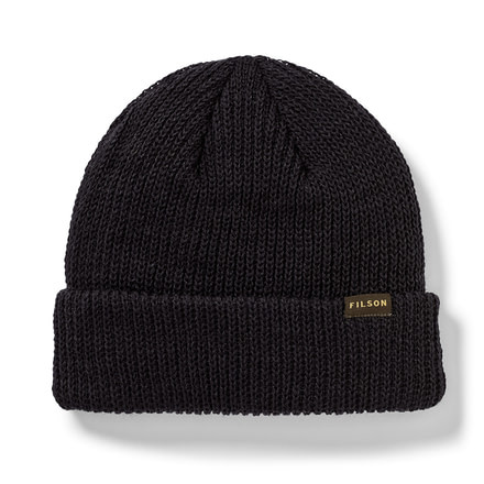 Filson Watch Cap Beanie - Mens, Black, One Size, 11030235-Black-One Size