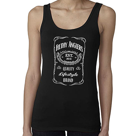 Filthy Anglers Filthy Jack Tank Top - Womens, Black, Extra Large, WTT-JACKBLK-XL