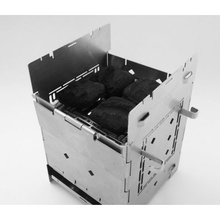 Firebox 5 inch Extended Grill Plate and Adjustable Fire Grate