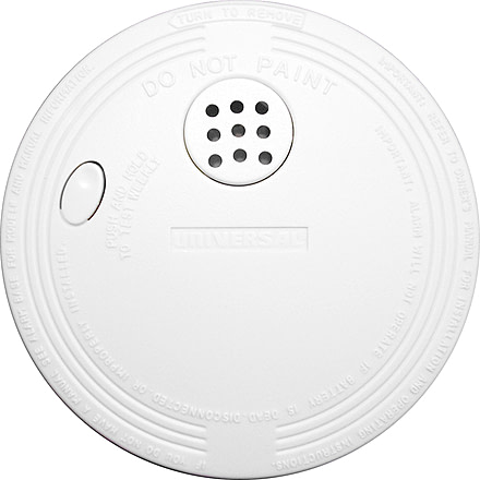 Fireboy-Xintex SS-775 Smoke Detector &amp; Fire Alarm - 9V Battery Powered 62113
