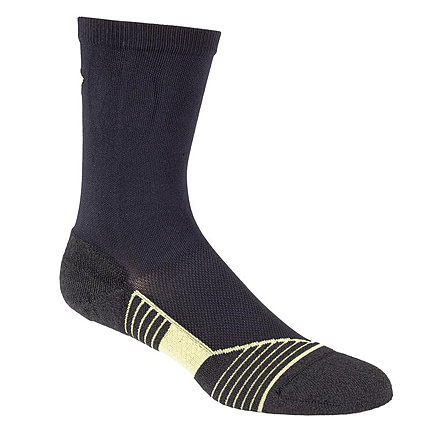 First Tactical Advanced Fit 6in Socks, Black, One Size, 160013-019-1SZ