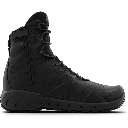 First Tactical AERO-TAC 8in Side-Zip Tactical Boots - Mens, Black, 12 US/Wide, 165925-019-12-W