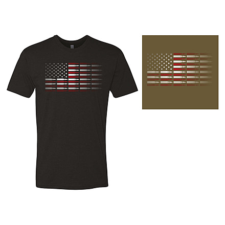 First Tactical Ammo Flag T-Shirt - Men's, 2XL, Military Green, 112531-474-XXL