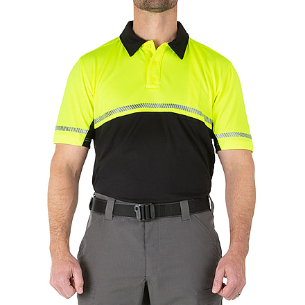 First Tactical Bike Patrol Short Sleeve Polo - Mens, Royal Blue, 3XL/Regular, 112516-204-3XL