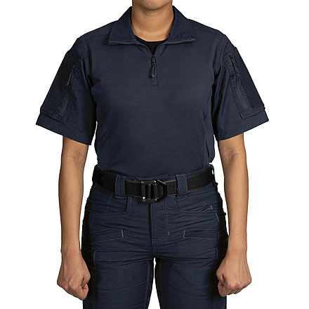 First Tactical Defender Short Sleeve Shirt - Women's, Regular, Midnight Navy, Extra Large, 122017-729-XL-R
