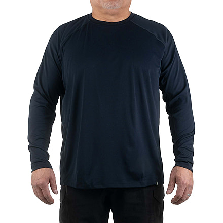 First Tactical Performance Long Sleeve T-Shirt - Mens, Midnight Navy, Medium, 111504-729-M-R