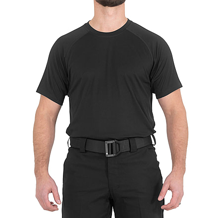 First Tactical Performance Short Sleeve T-Shirt - Mens, Black, Regular/4XL, 112503-019-4XL