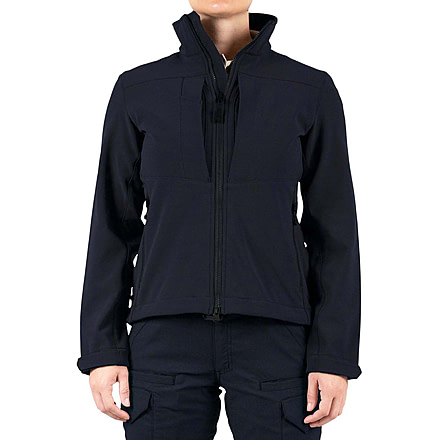 First Tactical Softshell Short Jacket - Womens, Midnight Navy, Small, 128503-729-S
