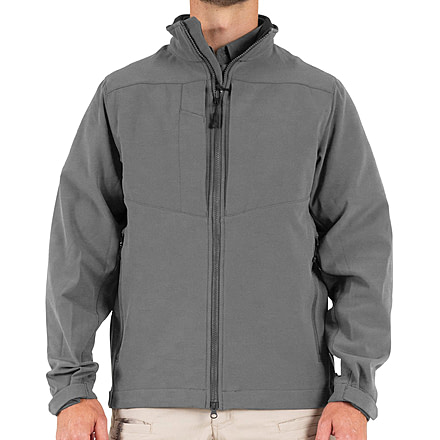 First Tactical Tactix Softshell Jacket - Mens, Wolf Grey, Regular, 5X-Large, 118501-036-5XL-R